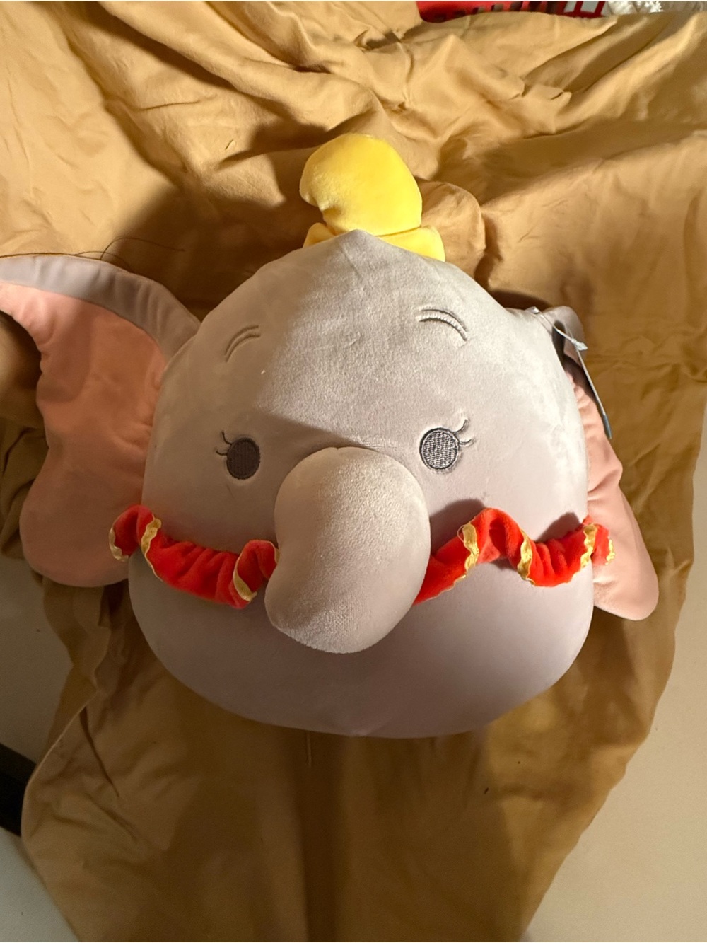 Gray Disney Dumbo the Elephant Plush Toy - Soft Kids Stuffed Animal- nwt